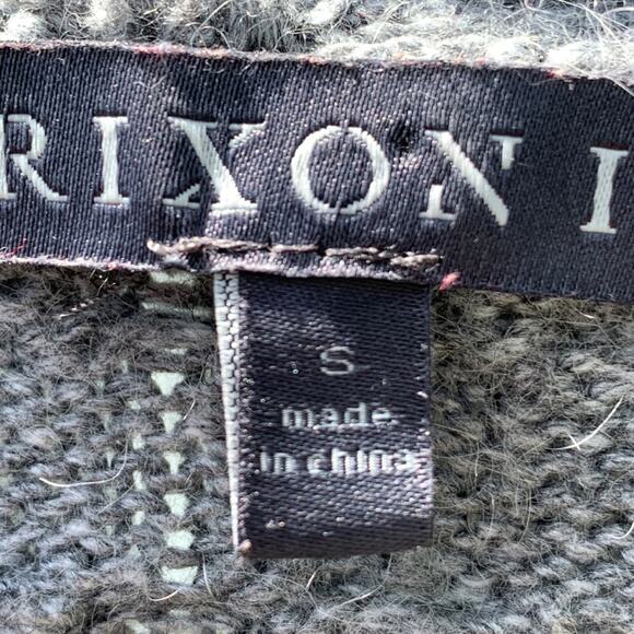 Brixon Ivy Stitch Fix Gray Lawley Cable Knit Cashmere Cardigan Sweater SF7241S S - Picture 10 of 12